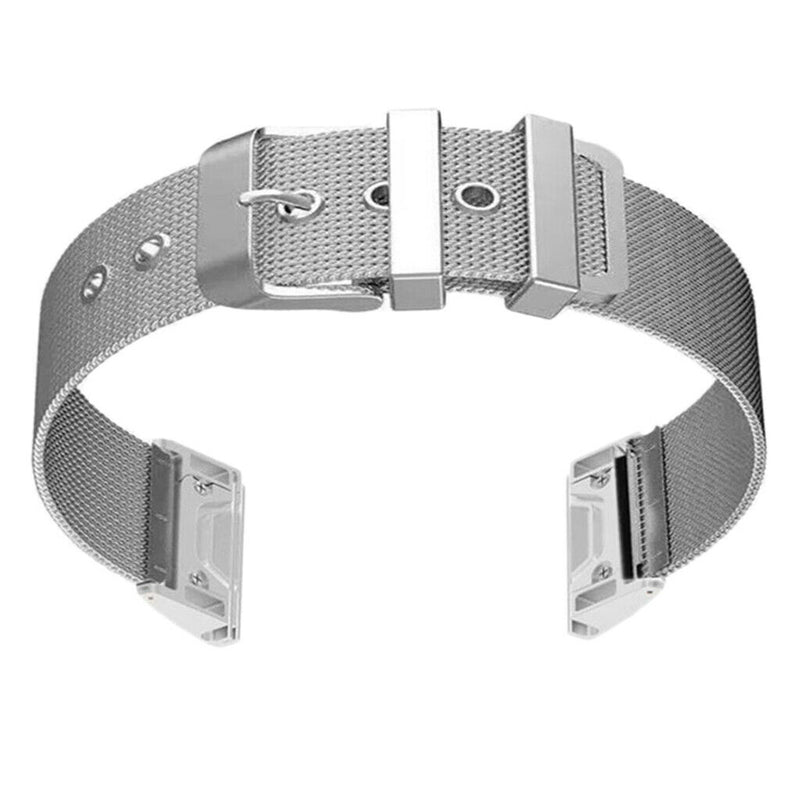 Stainless Steel 26mm Woven Strap Milanese Strap For Garmin Fenix 5X F3 F3HR