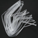 Ratio 2:1 5mm Dia Clear Polyolefin Heat Shrinkable Tube 10M 32.8ft