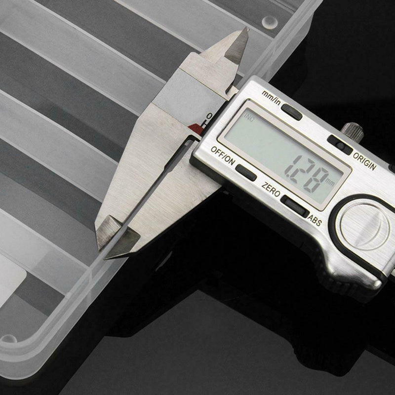 5 Compartments Large Size Fishing Tackle Box Storage Bait Lure Container