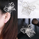Elegant Rhinestone Hairpin Crystal Hair Comb Women Wedding Valentine Gift