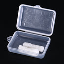 2 pcs/lot white wax ear plugs for noise reducing 1pair/lotcomfortableearplugs M&