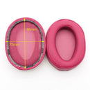 Foam Replacement Cushions Ear Pads for Sony MDR-100AAP Headphone Rose Red