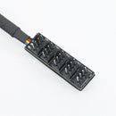 1 to 5 4-Pin PWM CPU Cooler Fan PC Case Cooling Fan Sleeved Power CableÃ‚Â Hub A