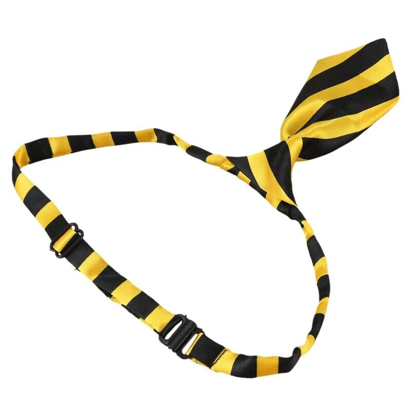 Dog Cat Pet Collar Accessory Bow Tie Necktie Black Orange