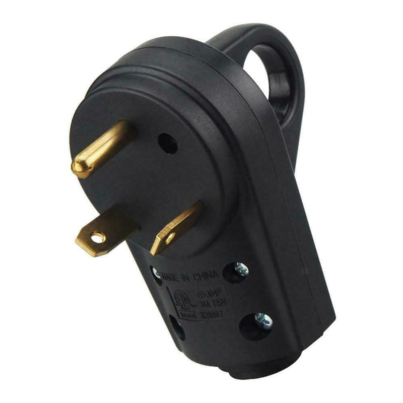 Trailer Camper RV Hot Power Locking Nema TT-30P Twist-Lock Plug 30A 125V