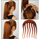 2Pcs Fashion Princess Hair Comb Hairpin Liu Haifa Support Pad Fluffy Hair T