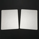 2 * Universal miniwave oven Mica flakes 15*12cm M4H8 K6J8