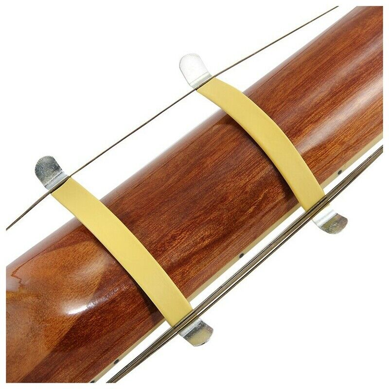 2Pcs Metal String Spreaders Guitar Luthier Tool for Cleaning Fretboard Yell