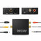Digital to Analog Audio Converter Amplifier Decoder Optical Fiber Coaxial S V8B7