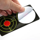 50pcs Targets Glow 6x6cm Reactive Splatter Paper Target for Hunting Train