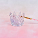 Luxurious Crystal Nail Art Brush Holder Pen Displayer Stand Tools Glass HolS Gw