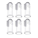 6-Pack Pet Finger Toothbrushes,Dog Tooth Cleaner Teeth Cleaning Dental Care Y4H5