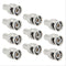 10pcs/Set BNC Male To RCA AV Female Coaxial Connector Adapter For CCTV Camera