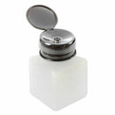 Empty Pump Dispenser For Nail Art Polish Remover Bottle 100ML(White) K9I8