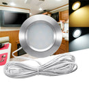Recessed 12V LED Dome Interior Light Lamp For RV Camper Trailer Boat Van Car