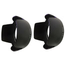 Replaced Camera Lens Hood for NIkon ET-60II Anti-Glare Anti-scratch 2 Pieces