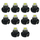 10X T3 Wedge 1 SMD 1210 LED Car Bulbs HVAC Climate Control Lights Super White FT