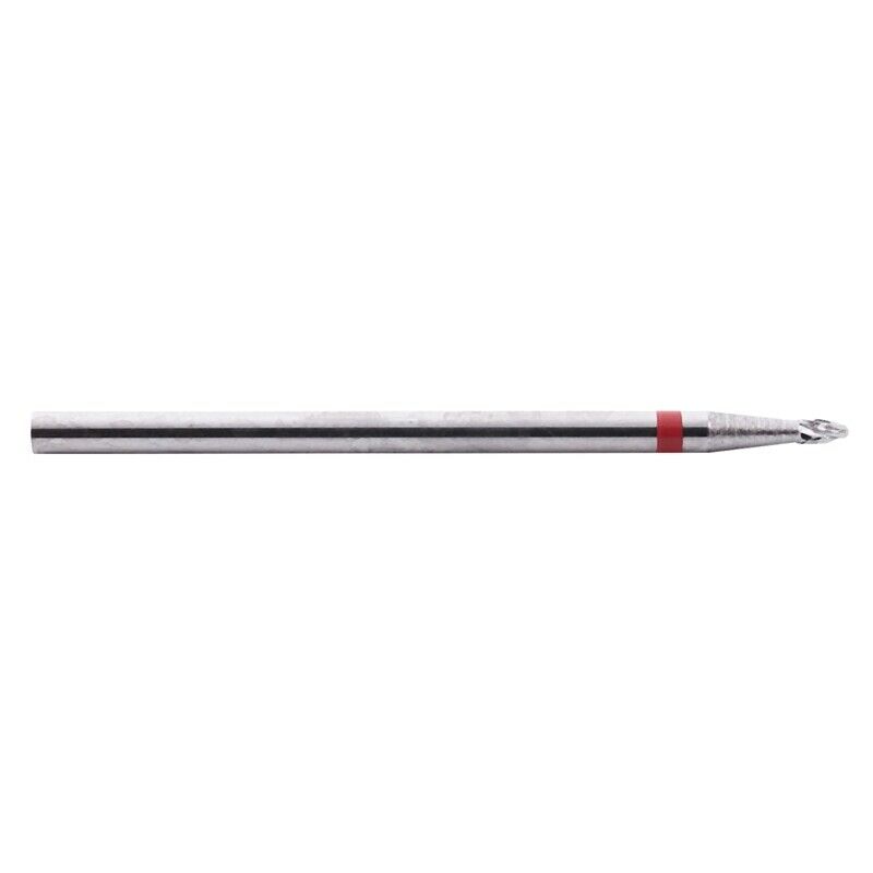 Nail Art Electric Carbide Cylinder Cuticle File Drill Bit Manicure Pedicure K3Y7