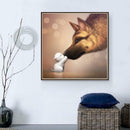 DIY 5D Diamond Painting Embroidery German Shepherd Kiss Dog Cross Stitch Kit