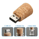 5xCute Glass Bottle 4GB USB2.0 Flash Drive Memory Stick Pendrive Flash Disk