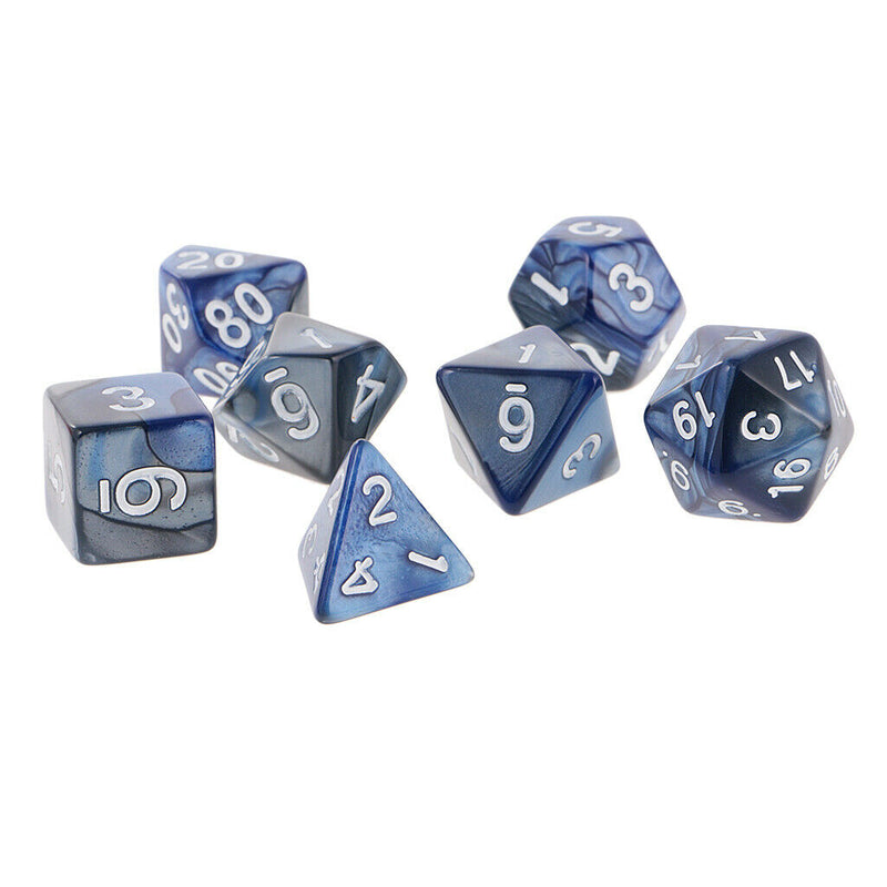 35 Packs 7-Die Polyhedral Dice for D&D  DND MTG RPG
