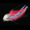 Trout Salmon Steelhead Fly Fishing Streamer Flies Saltwater Red with Hook