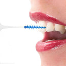 40pcs Soft Silicone Interdental Floss Brushes Tooth Cleaner Oral Care Tool