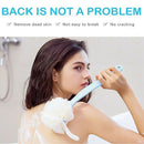Bath Brush - 2 in 1 Shower Body Bath Brush Back Scrubber With Long Handle B