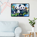 5D DIY Full Round Drill Diamond Painting Butterfly Panda Cross Stitch Kit