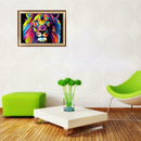 Colorful Lion 5D Diamond Painting Home Decor Embroidery Cross Stitch Craft