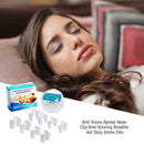 8pcs/box Silicone Anti Snore Apnea Nose Clip Stop Snoring Device Sleeping Aid