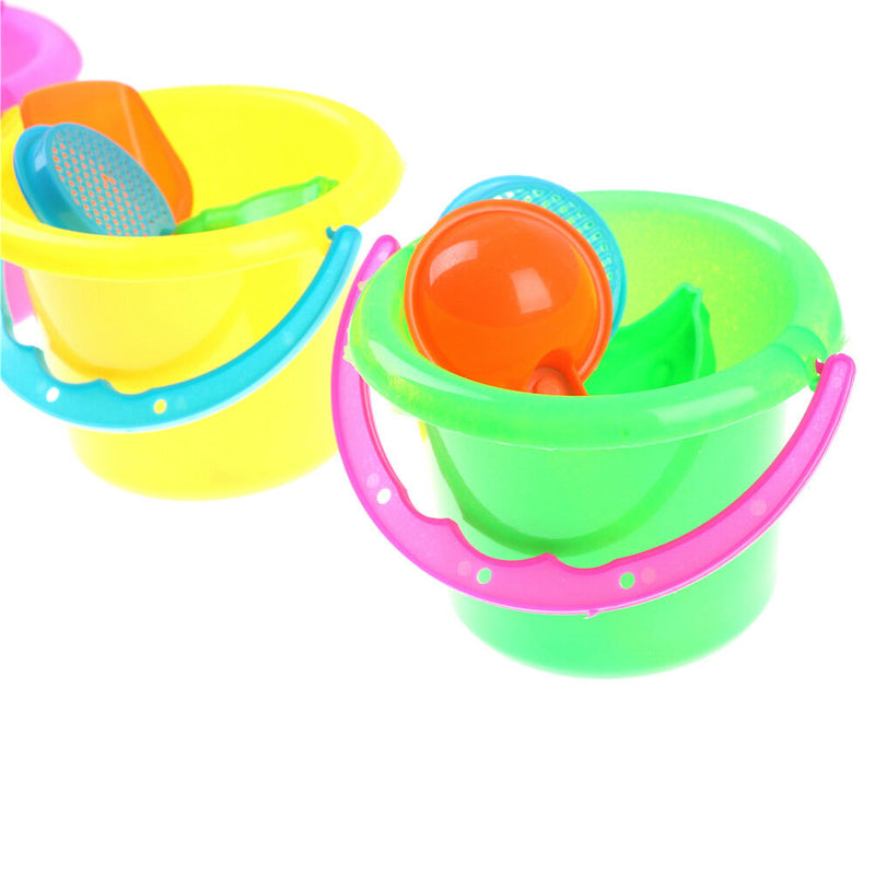 4pcs Tiny Beach Sand Shovel Tool Toys Play sand Bucket For Kids Outdoor Toys   Z