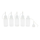 5Pcs Needle Tip Dripper Filler Empty Plastic Precision Dropper Bottles 15ml