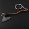 God of War 4 Leviathan Key Chain Metal Keyrings Kratos Guardian Axe Shape