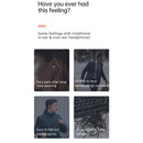 Waterproof Open Ear Bone Conduction Headphones Stereo Earphones with Mic