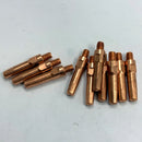 10pcs Gas Shielded Welding Fitting Conductive Tip for Welding Accs 8.8x0.9x40mm