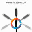 LED Car Interior Atmosphere Red Light USB Charge Floor Decor Lamp Accessories SF