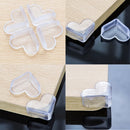 4X Child Baby Safe silicone Protector Table Heart Corner Edge Protection Cover3C