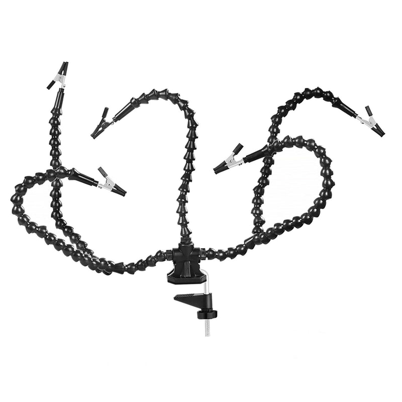 Flexible Helping Hands Third Hand Soldering Tool Five Arms for Craft Lovers