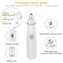 Electric Pet Nail Grinder By For Gentle And Painless Paws Grooming, Trimmin