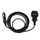 300cm 12V OBD2 OBDII Car ECU Memory Saver Emergency Power Supply Cable BT-50