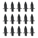 100 Pieces 6mm Motorcycle Fairing Rivet Retainer Trim Push Clips for Suzuki