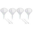 1 Pair Plastic Funnel Small Liquid Oil For Home Kitchen Ice Ball Maker Tool