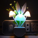 Creative Mushroom LED Avatar Night light Bed Sensor Lamp Romantic Ambient