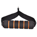 D-ring Spring Pull Rope Cable Bar Elastic String Foam Handle Fitness EquipmentM&