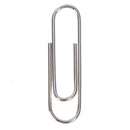100pcs 29MM sliver clip bookmark metal paper clips patchwork clip office supply-