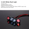2 Red 2 White LED Lights Lampshade for 1/10 1/8 RC Crawler RC4WD Axial ACS10
