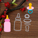 7pcs Milk Bottle Cutting Dies Stencils DIY Metal Scrapbooking Album Decor