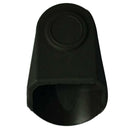 Rubber Clarinet Saxophone Mouthpiece Cap for Alto Sax Saxophone Pars Black
