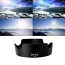 EW-63C EW63C Camera Lens Hood Sun Shield For Canon S F/3.5-5.6 J1E6 18-55mm E0C2